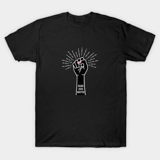 Black lives matter, female fist T-Shirt